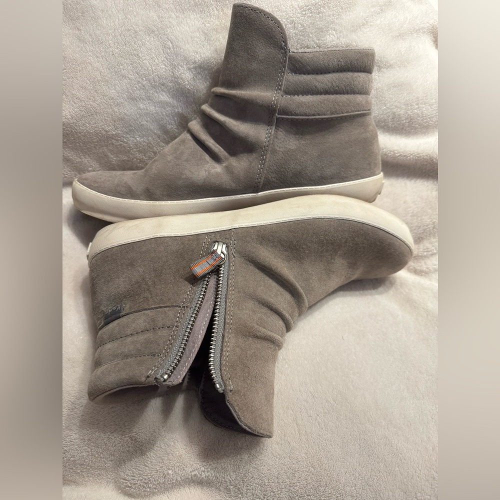 Women's Keds Suede Ankle Sneaker Booties